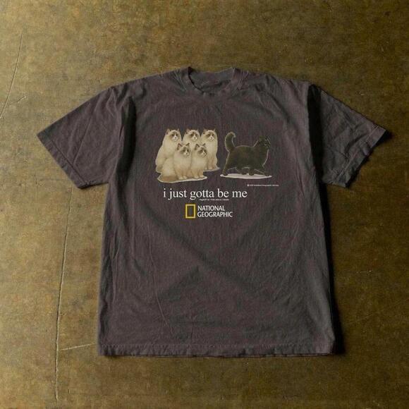 Other - National Geographic Graphic Tee With I Just Gotta Be Me  Graphic Tee
